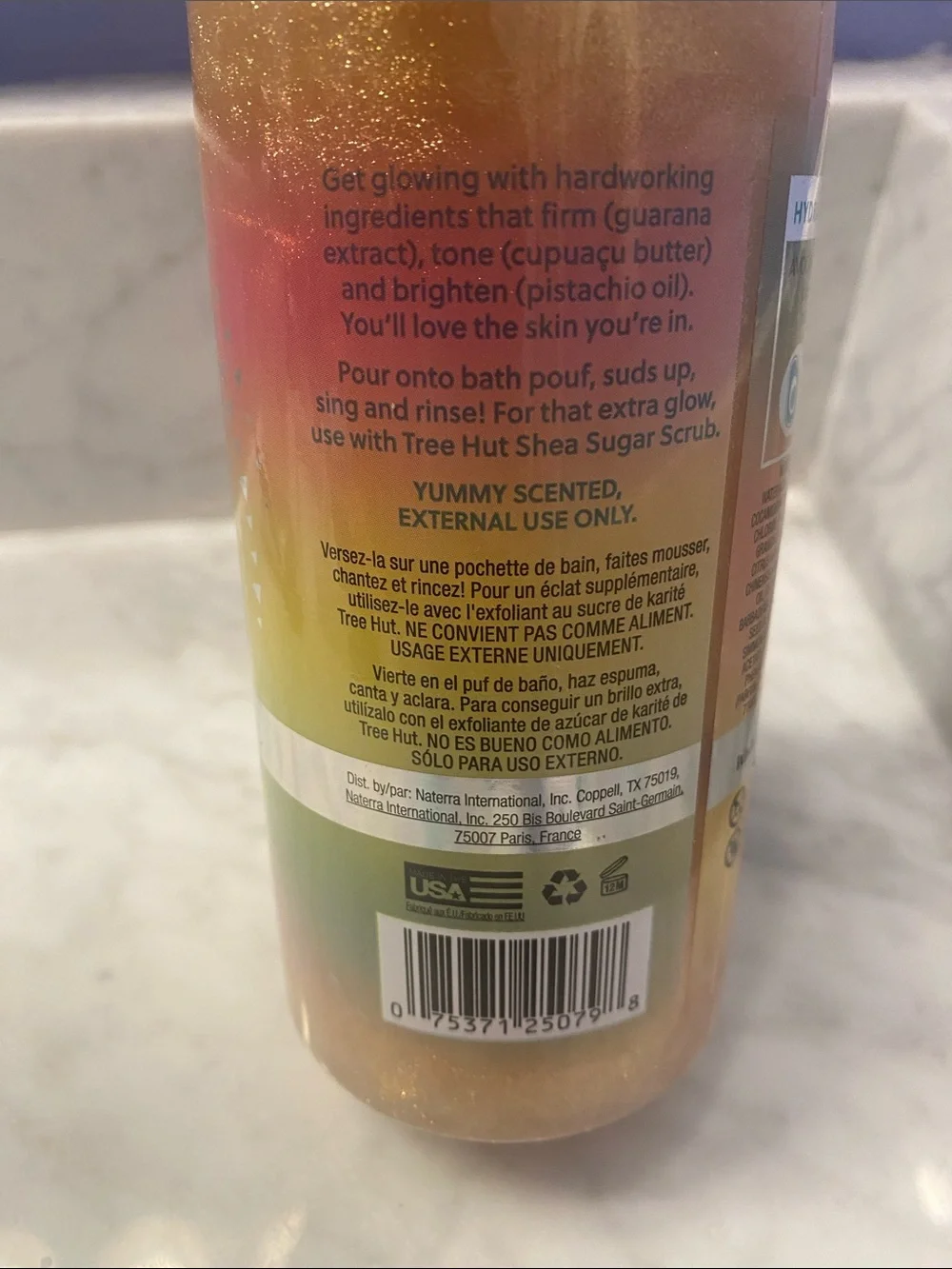 The Hut Tropic Glow Sparkling Gel Wash